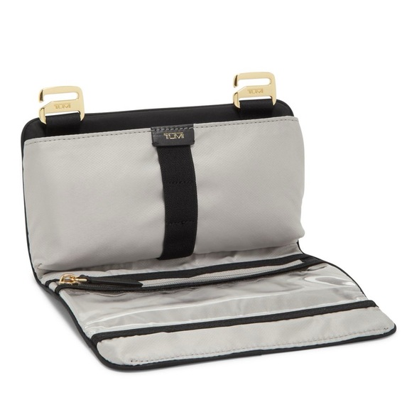 NWT - Tumi Voyageur TUMI+ Small Organizer in Black/Gold - Picture 2 of 7